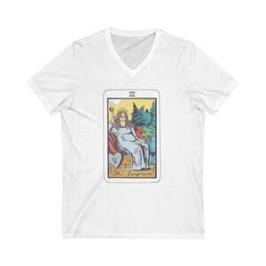 3 The Empress| Major Arcana | Jersey Short Sleeve V-Neck Tee S/M/L/XL/XXL